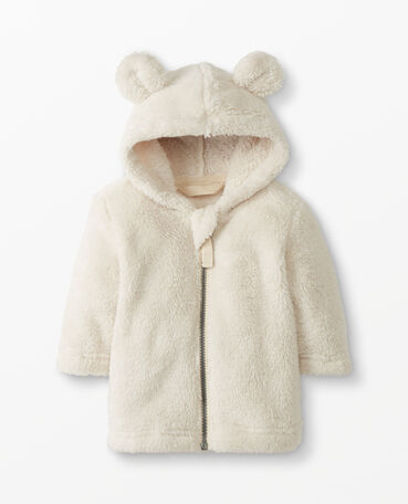 Boy Snowsuit Toddler Jacket Baby Warm Fleece Hooded Coat Horn Button Outerwear